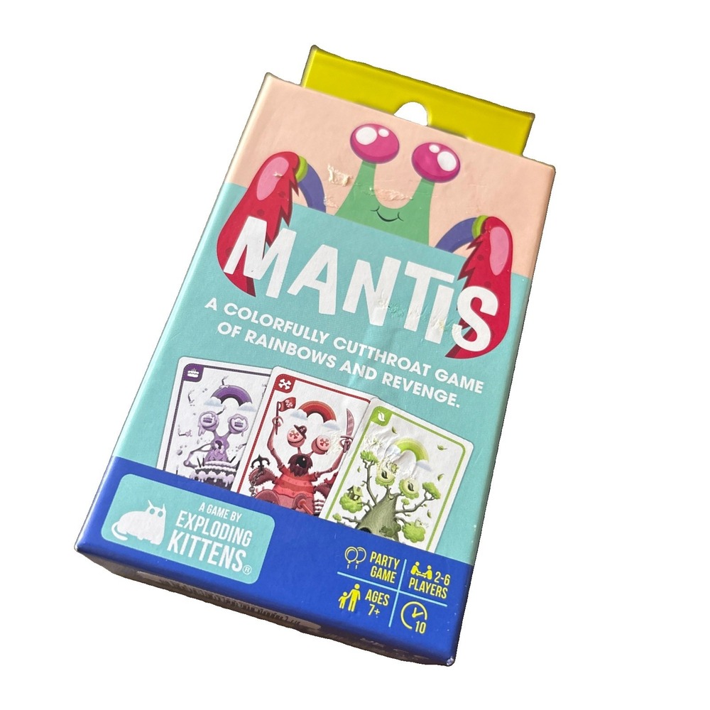 MANTIS - A colorfully cutthroat game of rainbows and revenge, used